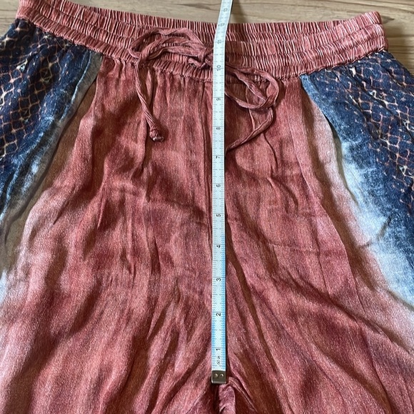 Anthropologie Conditions Apply Mallorca Pant Pull on Flowy Tapered Size S - Picture 5 of 12